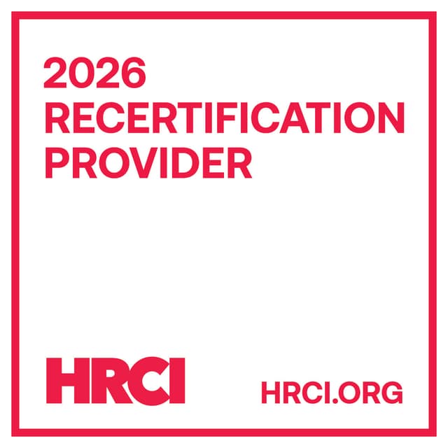 HRCI Recertification Provider 2026